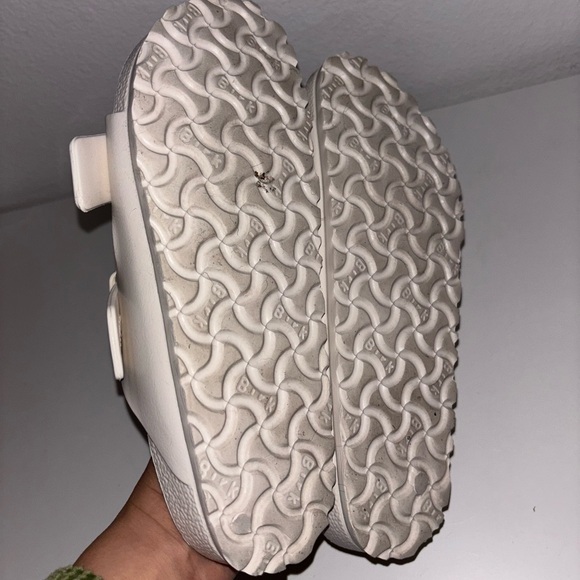 Birkenstock women white cream Sandals 38 - Picture 3 of 4